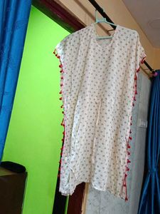 White Kaftan Dress