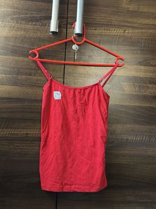 This Is A Red camisole Tank Top By Brand Bodykool