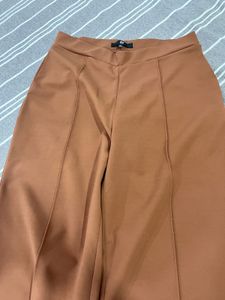Brown Wide Leg Pants