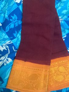 Nice Cotton Gadwal Saree