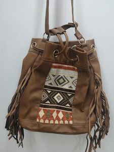 Brown Sling Bag