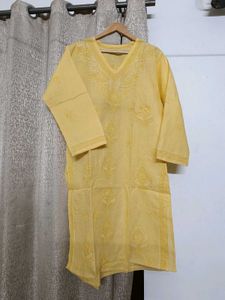 Elegant Yellow Kurta