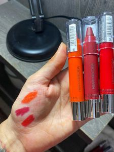 Lipstick Combo Of Set 3 Lipcrayon