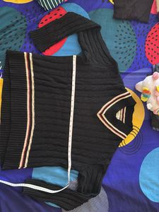 Striped Knit Sweater