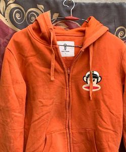 Paul frank Orange Zip-Up Hoodie