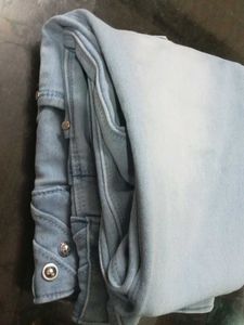 Light Blue High Waist Denim