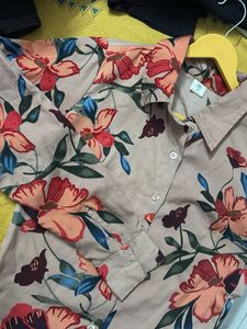 Floral Print Shirt Street Style Store