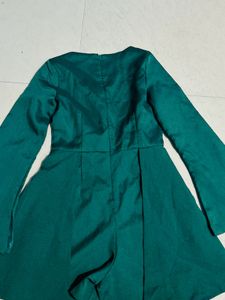 Emerald Green Bonnes Ventes Dress