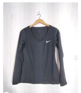 Dri Fit Active Wear Black Top (Nike Logo)