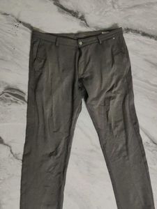 Grey Casual Pants