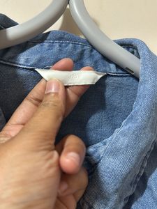 H&amp;M Lyocell Denim Shirt