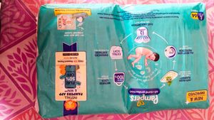 New Sealed Pack Pampers L Size 64 Count