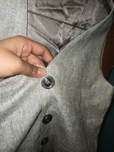 Gray Formal Vest