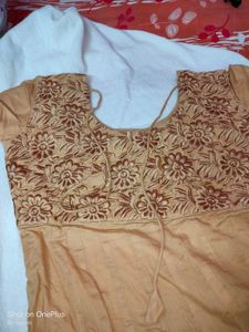 Pure Cotton Anarkali Suit