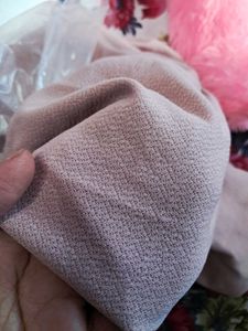 Pink Bodycon Dress And White Top