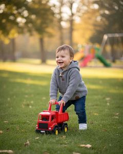 Cute Kids Knit Hoodie