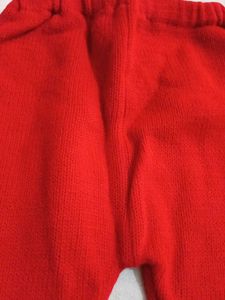 Cute Red Baby Pants