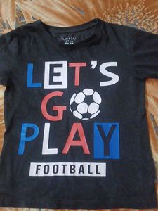 Boys &#39;Let&#39;s Play Football&#39; Tee