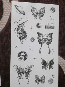 INSTANT TEMPORARY Y2K AESTHETIC TATTOOS -Pack Of 5