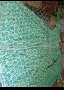 Pure Cotton Two Piece Frock