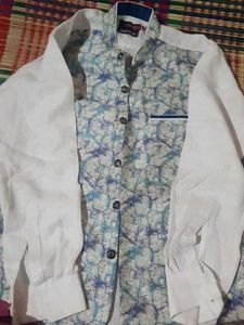 Full Hand Kurta Type Shirt