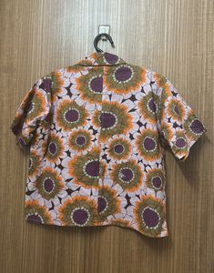 Floral Print Short Sleeve Shirt