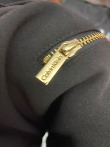 black gold straight trouser