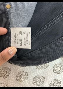 Colarado charcoal wash straight leg jeans