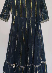 Royal Blue Anarkali Suit