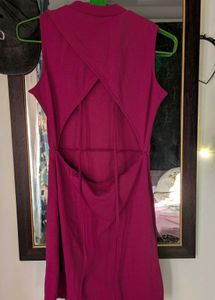 Tokyo Talkies Magenta Dress