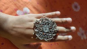 Silver Oxidized Jewelry Set