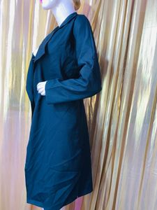 Chic Black Trench Coat