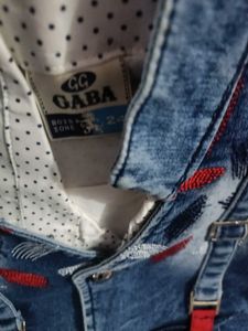 Denim Vest &amp; Jeans Set