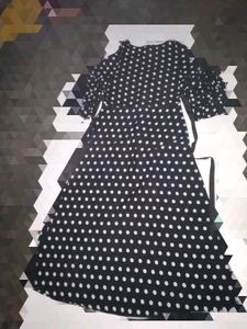 Polka Dot Maxi Dress