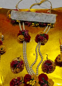 Floral Jewelry Set For Haldi