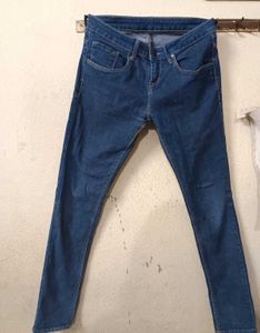 Dark Blue Slim Jeans Size 28