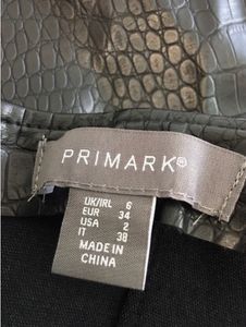 USA Primark Brand Faux Leather Dress Womens❤️