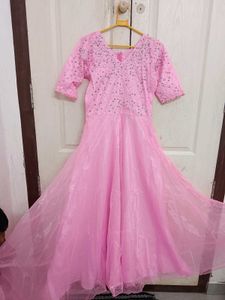 Pink Ethnic Gown