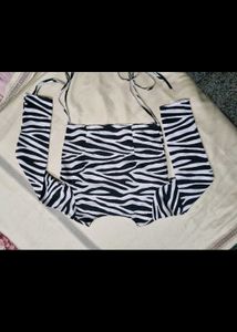 Animal Printed Crop Top Women