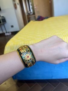 Ethnic Bangle With Meenakari Work