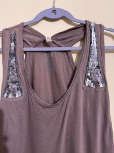 Brown Tank Top