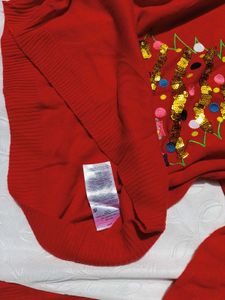 Vero Moda Red Sweater