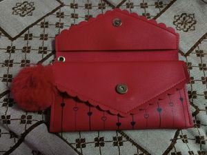 New Red Clutch