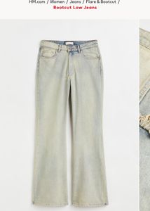 H&M Y2k Bootcut/Flared Leg Jeans