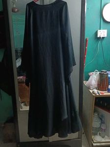 Elegant Black Ethnic Burqa
