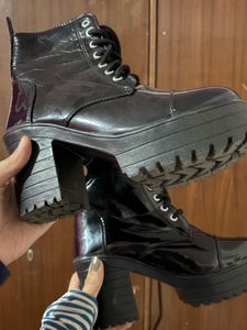 Black Platform Boots