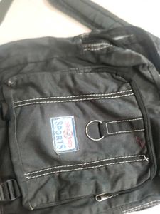 Black &amp; Purple Backpack