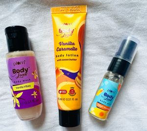 Plum Body wash, lotion and mist set