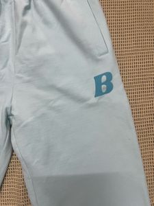 Light Blue B logo Joggers