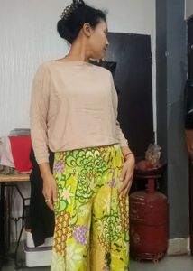 Floral Print Palazzos with top